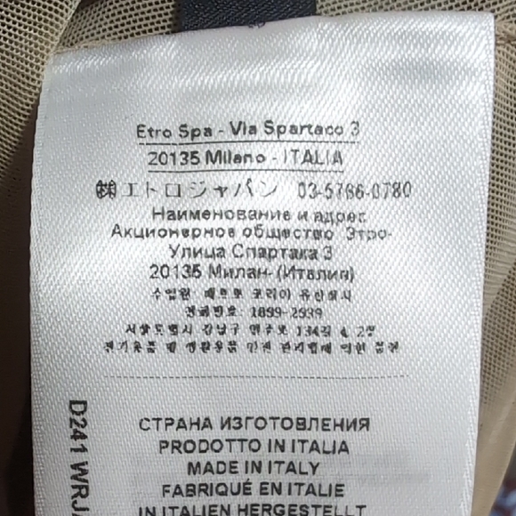 EtroVelvet Printed Sheer Top - Picture 6 of 7